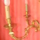 solid bronze chandelier with 5 light arms