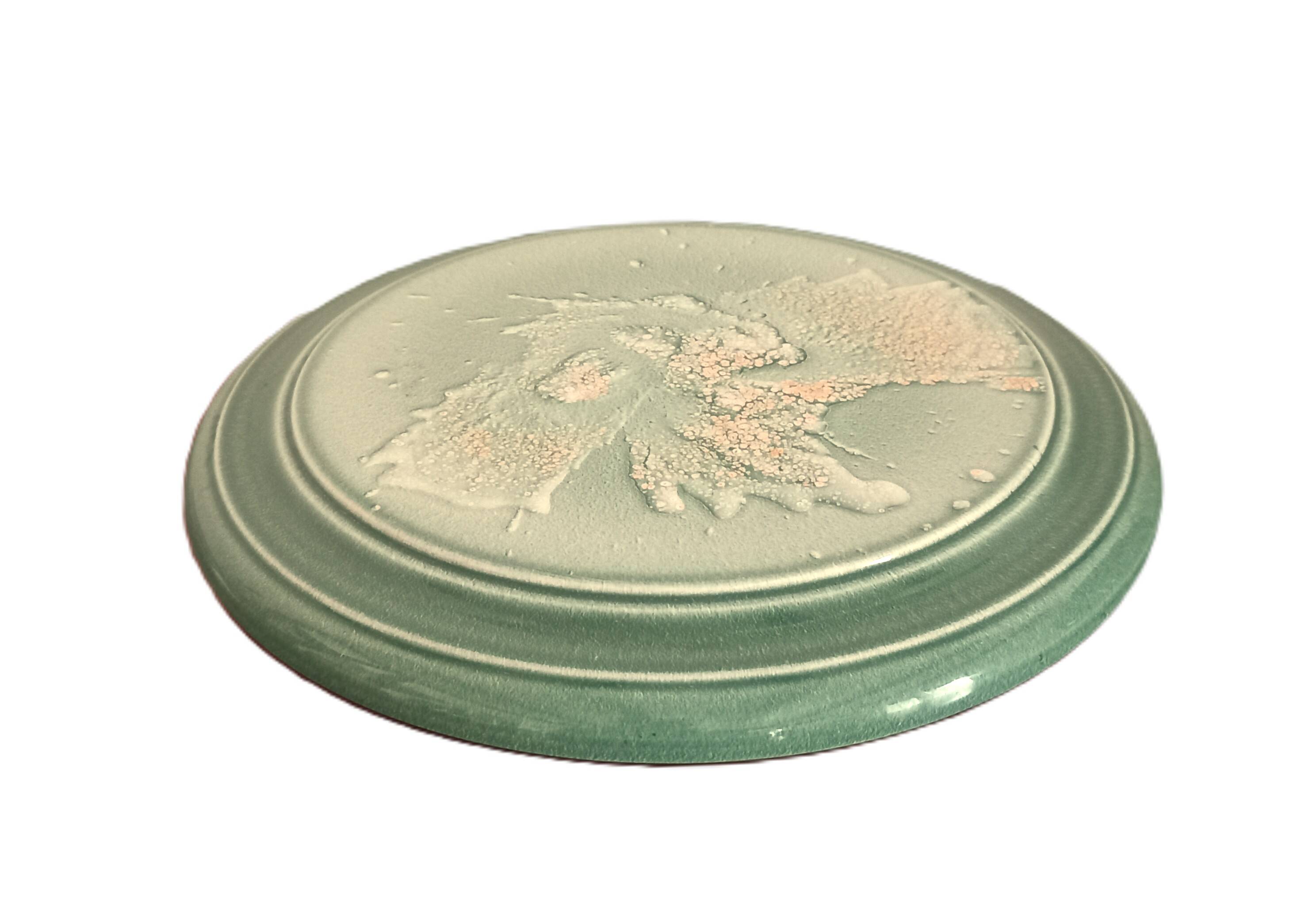 Ceramic trivet signed by Patrick Protet