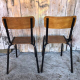 Pair of Mullca 511 chairs