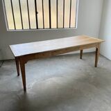 Oak farm table 220 cm