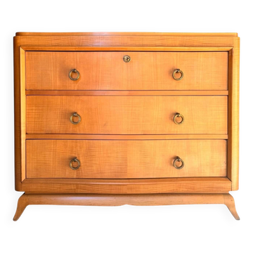 Commode en sycomore René Prou, vers 1940
