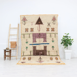 Moroccan carpet azilal 243x146cm
