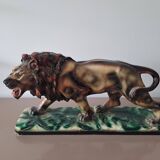 Ancient sculpture of a roaring lion – A. Biacioni Tours, n°108