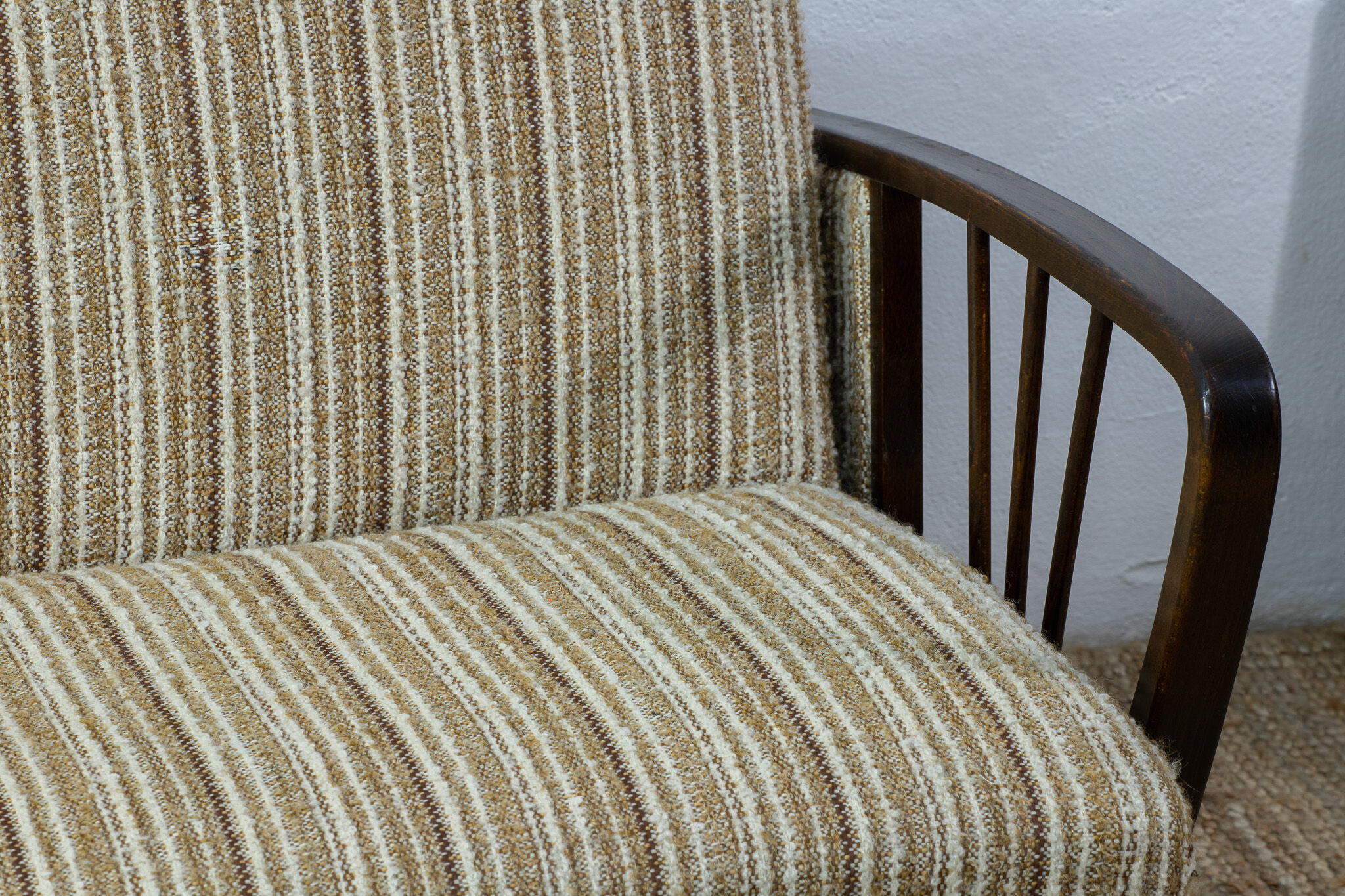 Vintage Scandinavian Sofa – 202 cm