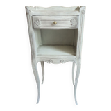 Table chevet relookée