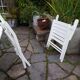 Wooden garden furniture