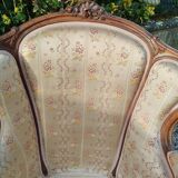 Paire de fauteuils anciens style louis xv