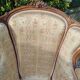 Paire de fauteuils anciens style louis xv