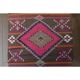 1970s Vintage Turkish Oushak Handmade Wool Cotton Pink Runner Rug 76x375