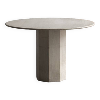 Travertine dining table, 1970’s