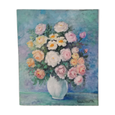 Tableau bouquet fleurs