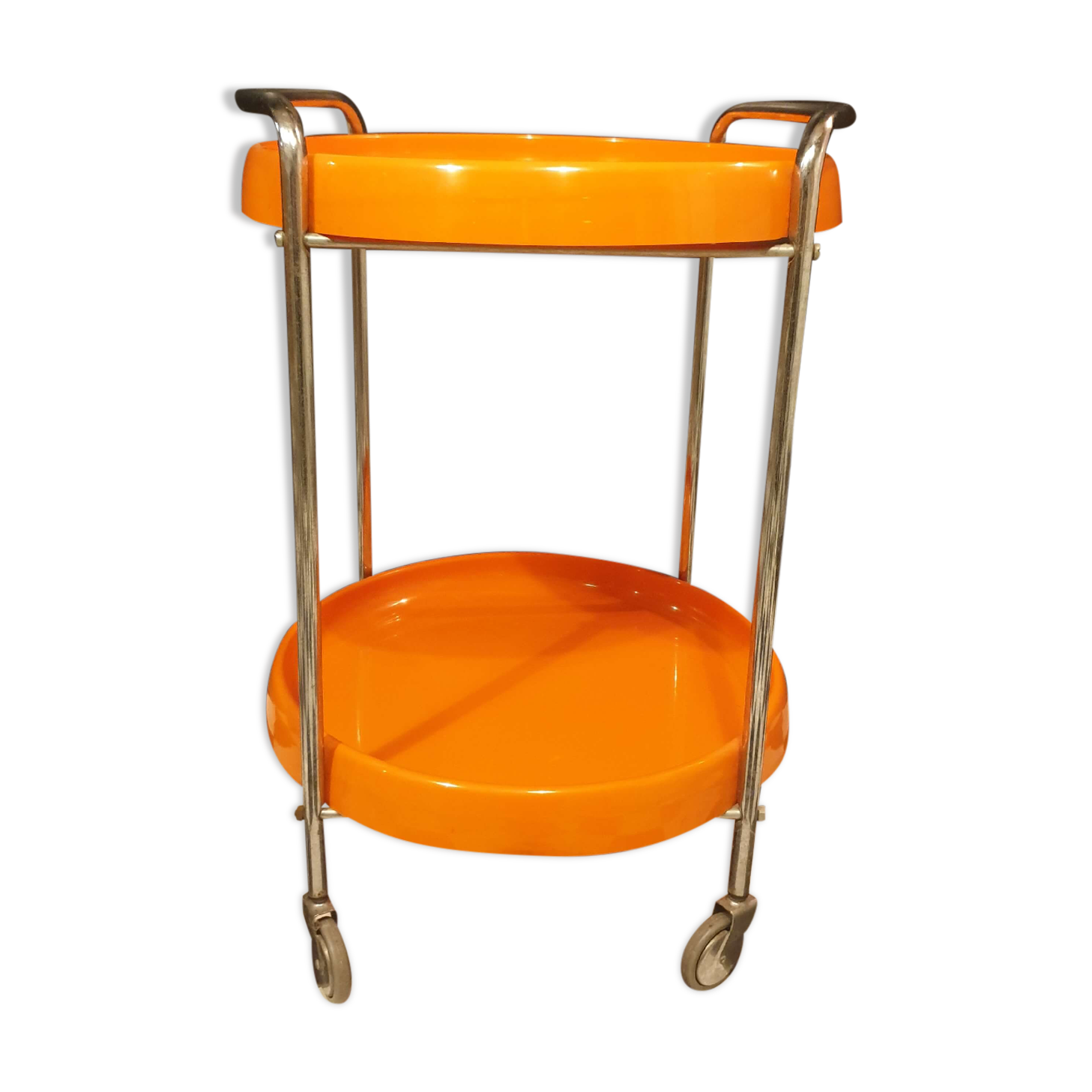 Seventies orange dessert