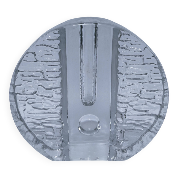 vase verre design walther pukerberg glasbruk années 70 — Beyit