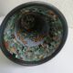 Vase Gerbino décors loups