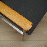 Grey armchair, Danish design, 1960s, designer: Sigvard Bernadotte, manufact