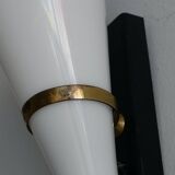 Appliques des années 50 - Plexiglas et laiton - Appliques murales - Stilnovo Arteluce Stilux