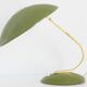 Important khaki saucer 1950 vintage 50's rockabilly desk lamp desk lamp