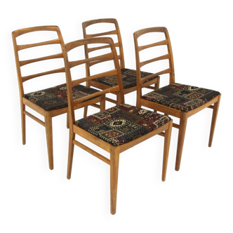 Set of 6 "Reno" oak table chairs, Bertil Fridhagen, Bodafors, Sweden, 1960