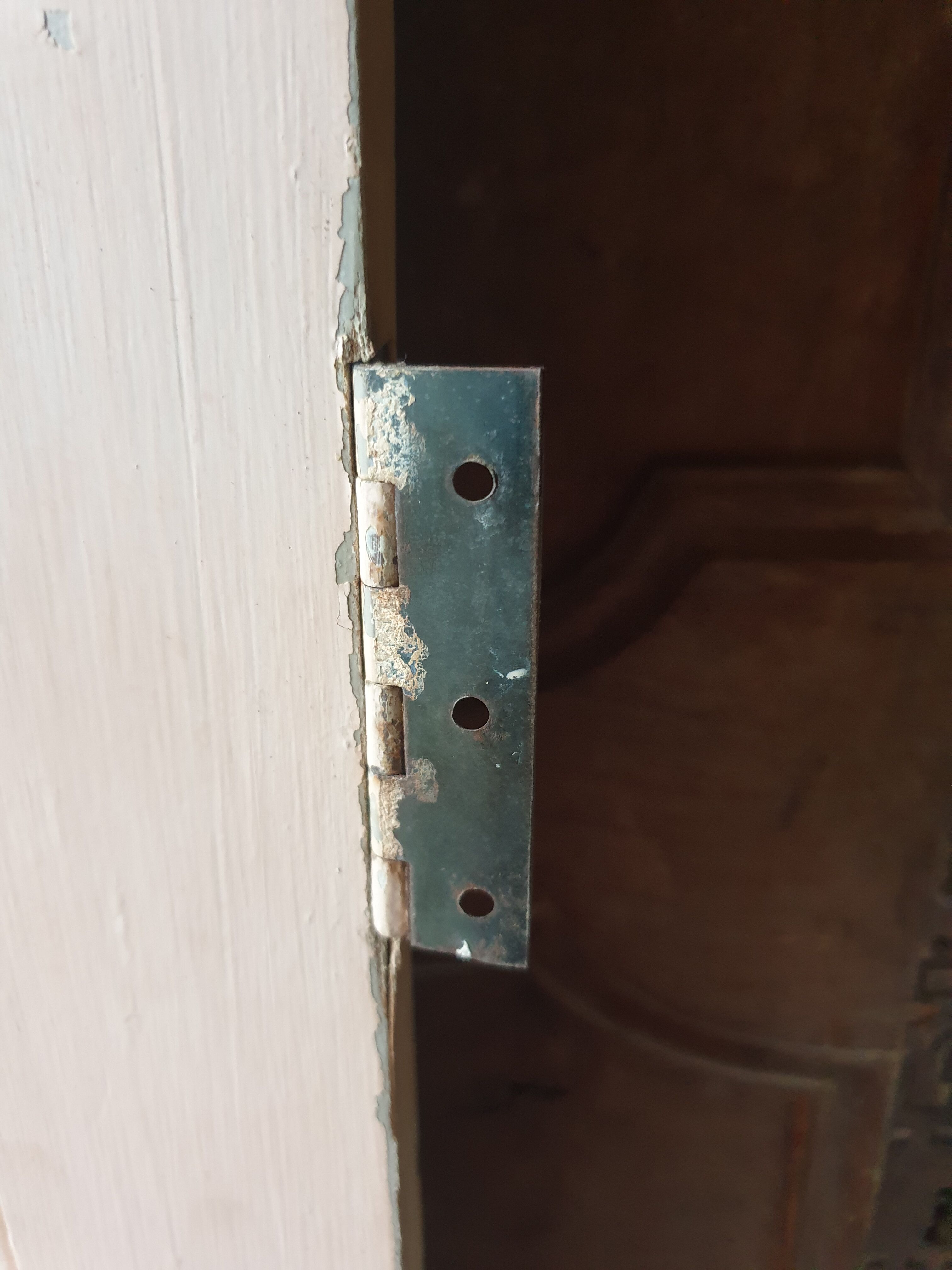 Double antique wooden doors