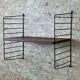 60s 70s teak string shelf module by Kajsa & Nils "Nisse" Strinning Sweden
