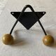Vintage triangle hook 2 supports