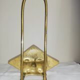 Brass letter holder
