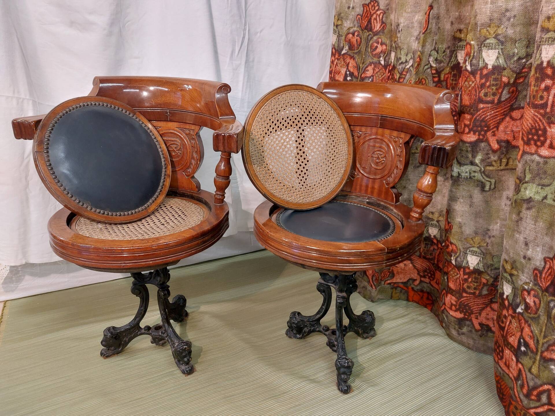 2 boat chairs "Pacific Ocean"