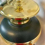 Vintage black and brass living room lamp