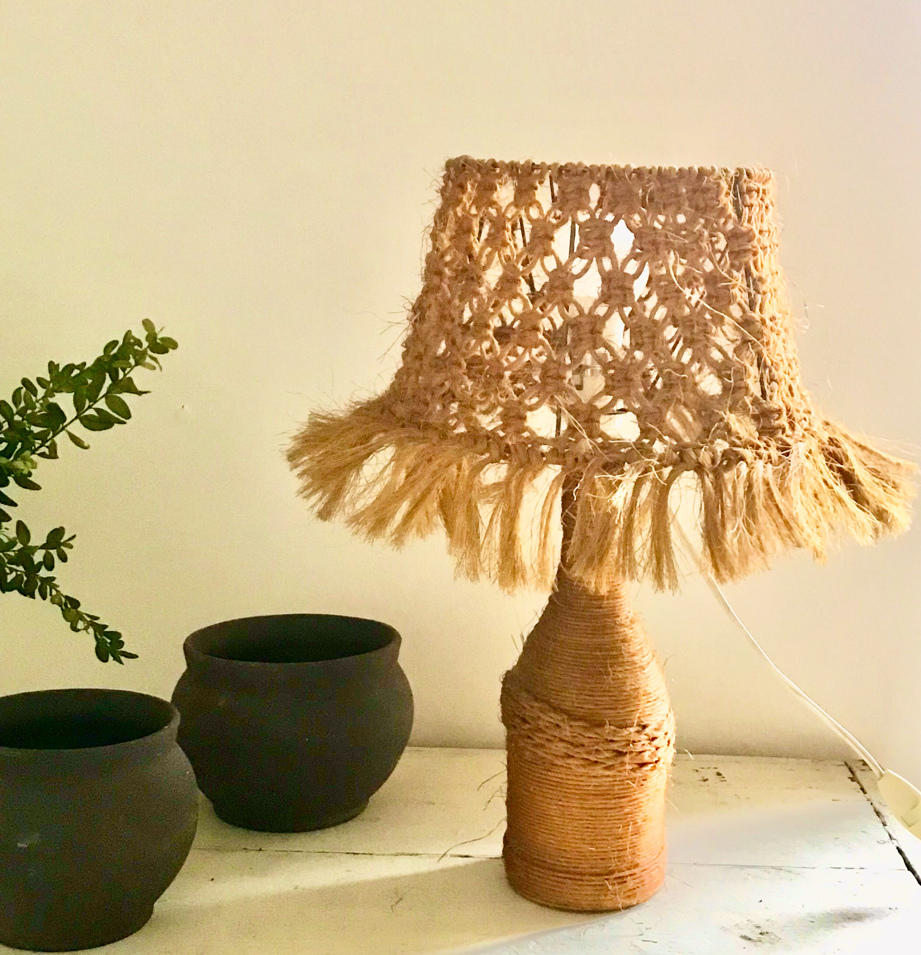 Rope lamp