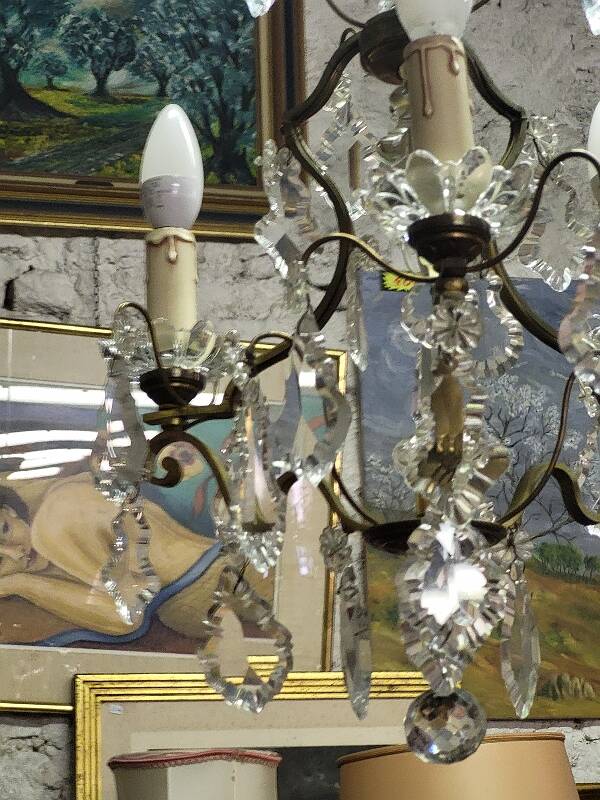 3-bulb tassel chandelier no. 20