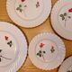 Luneville with Roses serving dishes set
