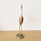 Vintage brass heron bird