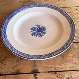 Large serving dish Sarreguemines model "Helsingör"