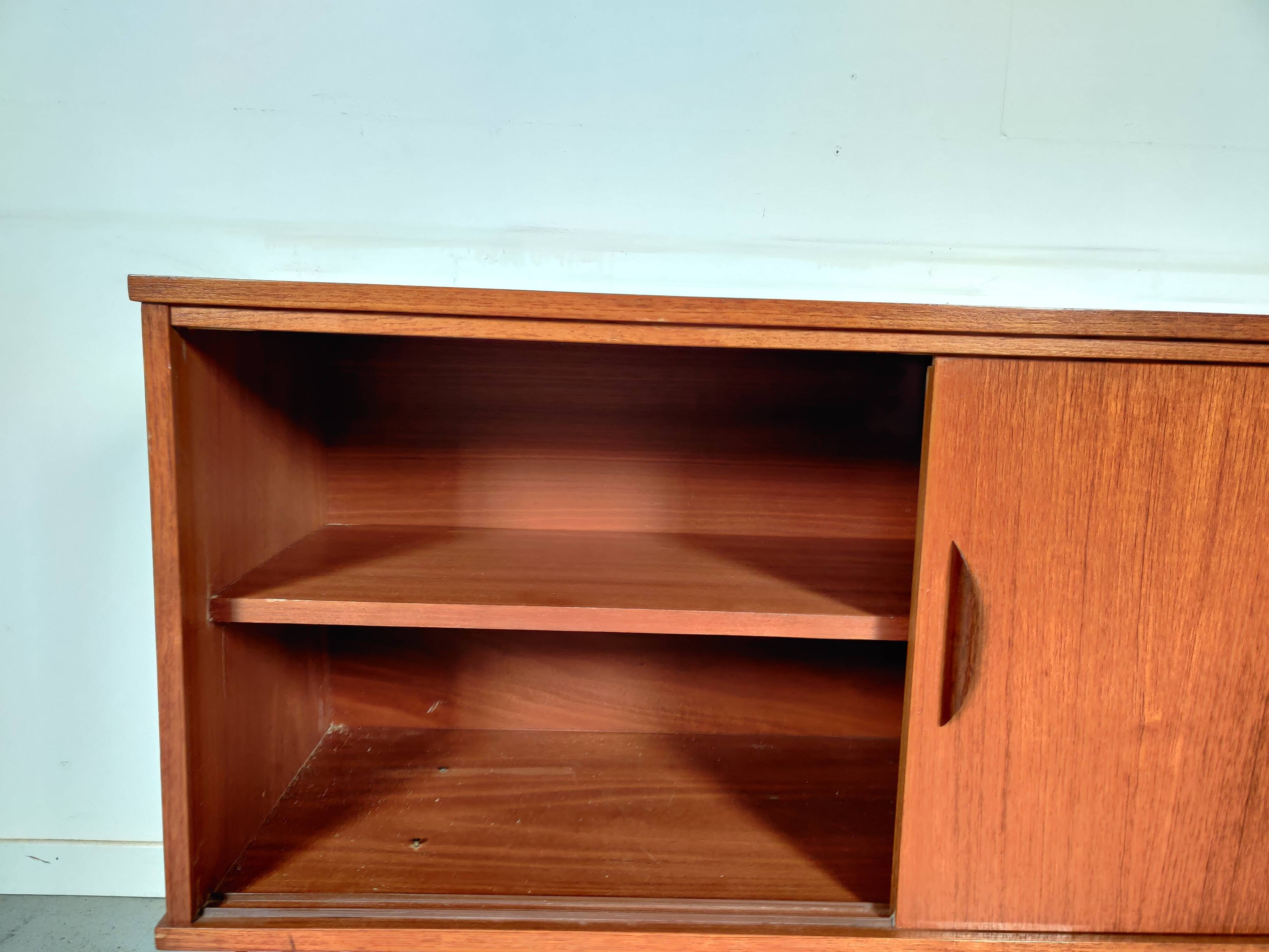 Scandinavian teak row, 60s