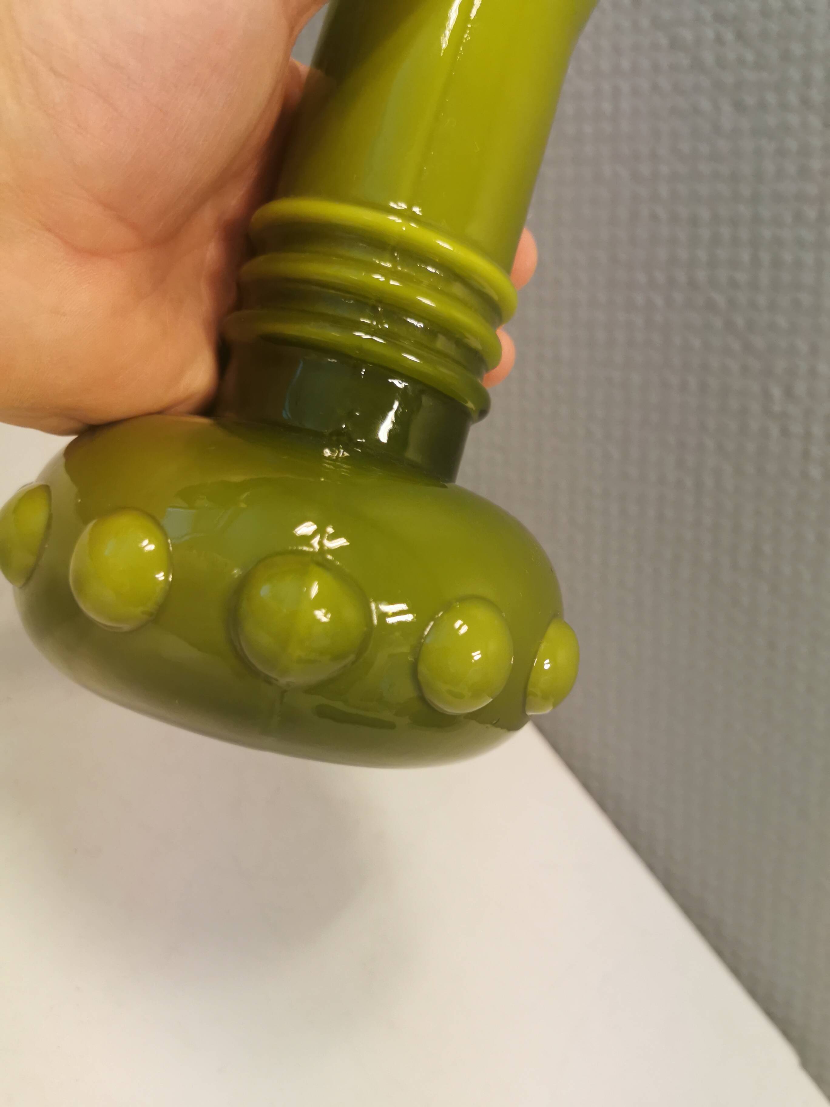 Vase de la verrerie suédoise flygsfors.