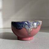 Arts cerams Grand feu enameled ceramic bowl, Saint Armand 1960