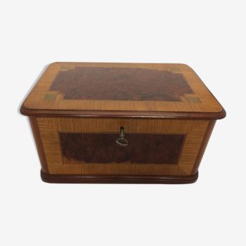 Old box in marquetry