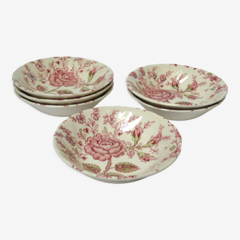 6 coupelles creuses Rose Chintz Johnson Brothers