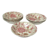 6 hollow cups Rose Chintz Johnson Brothers