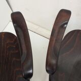 4 chaises Oswald Haerdtl pour Ton, Tchécoslovaquie