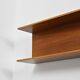 Rosewood wall bookcases by Walter Wirtz, 1960s