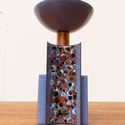 Bougeoir émaillé vintage