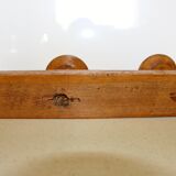 Wooden coat rack 5 hooks early twentieth