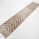 Tapis de couloir turc beige pastel doux 2x9, 54x276 cm