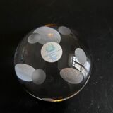 Crystal paperweight