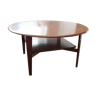 Danish, round coffee table