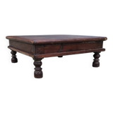 Tabouret bas Bajot en bois fin 19 ème siècle