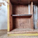 Wooden wall shelf - cubbies