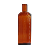 Bouteille ou carafe en verre ambré