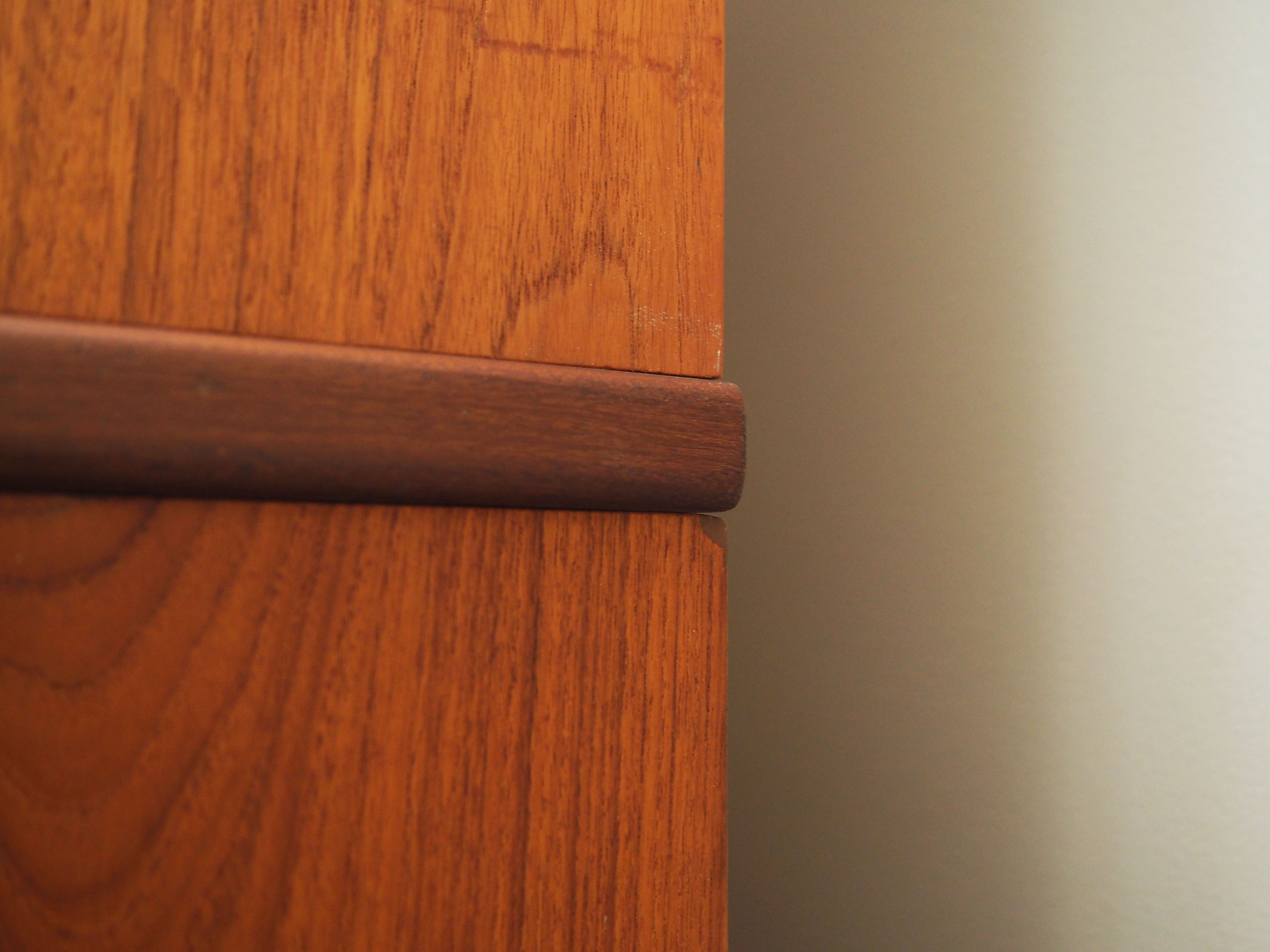 Teak wardrobe, Danish design, 60s, made in Denmark